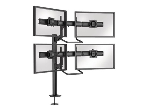[K4G220B] Chief Kontour Series K4G220B kit de montage - pour 4 écrans LCD - noir - Conformité TAA