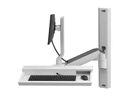 [45-618-251] Ergotron CareFit Combo System kit de montage - modulaire - pour écran LCD/clavier/souris - blanc