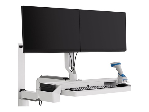 [98-650-251] Ergotron CareFit composant de montage - pour 2 écrans LCD - blanc