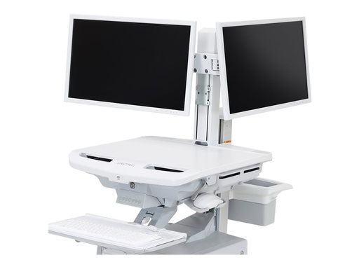 [98-030] Ergotron composant de montage - de part et d'autre - pour 2 écrans LCD - kit double moniteur - blanc