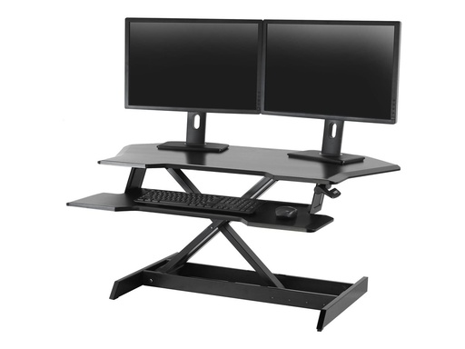 [33-468-921] Ergotron WorkFit Corner - adaptateur en bureau debout - noir