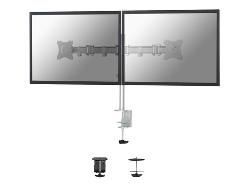 [NM-D135DSILVER] Bras de bureau – Neomounts NM-D135D mounting kit