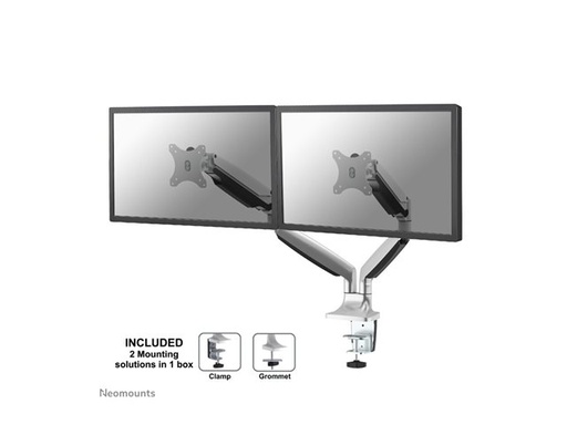 [NM-D750DSILVER] Bras de bureau – Neomounts NM-D750D mounting kit
