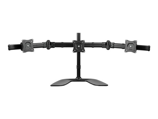 [ARMBARTRIO2] Bras de bureau – Startech Triple Monitor Stand for VESA Mount Monitors up to 27"