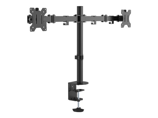 [VFM-DPD2B] Bras de bureau – VISION Monitor Dual Desk Post Mount