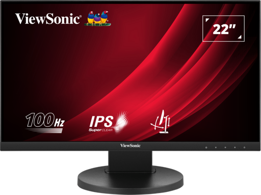 [VG2208A] ViewSonic VG2208A – Moniteur LED 22 pouces Full HD 250 nits, 5 ms, haut-parleurs 2x2 W, hub USB 100 Hz