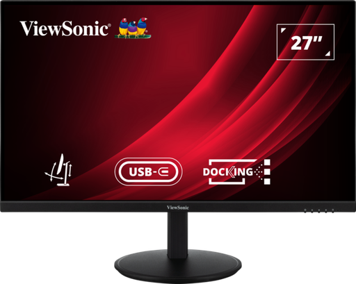 [VG2709U-2K] ViewSonic VG2709U-2K – Moniteur LED 27 pouces, 350 nits, 5 ms, 2 haut-parleurs 2,5 W, 100 Hz, alimentation USB-C 100 W