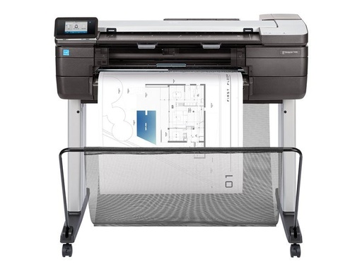 [F9A28A#B19] tireuse de plan  HP DesignJet T830 - 24" imprimante multifonctions - couleur - jet d'encre - jusqu'à 0.42 min/page